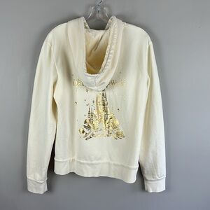 Walt Disney World Cream Hoodie Size XL